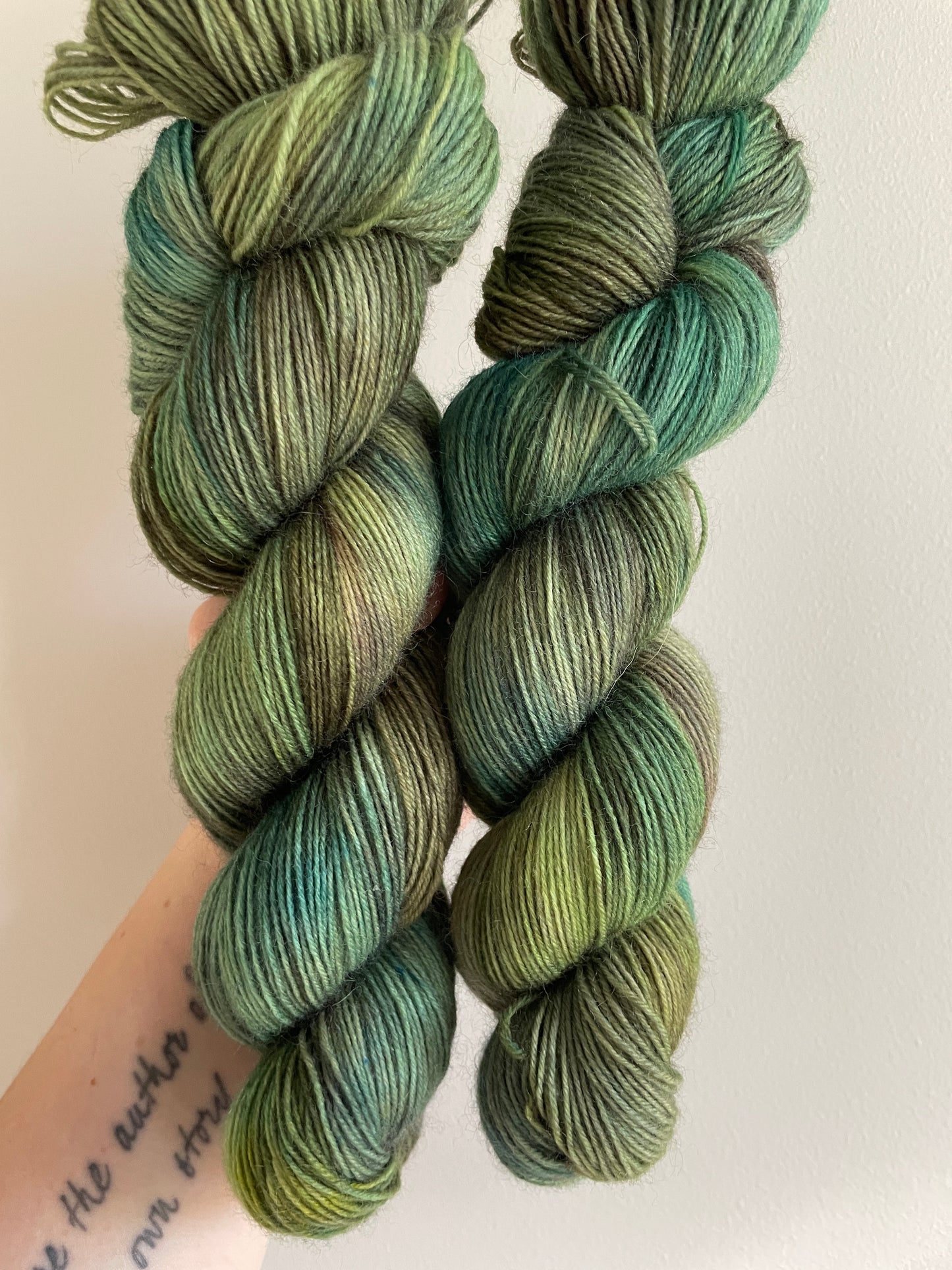 Sockset: SockaTunn 100+20g "Grönska”