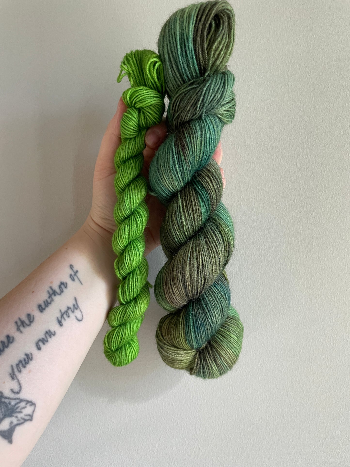 Sockset: SockaTunn 100+20g "Grönska”