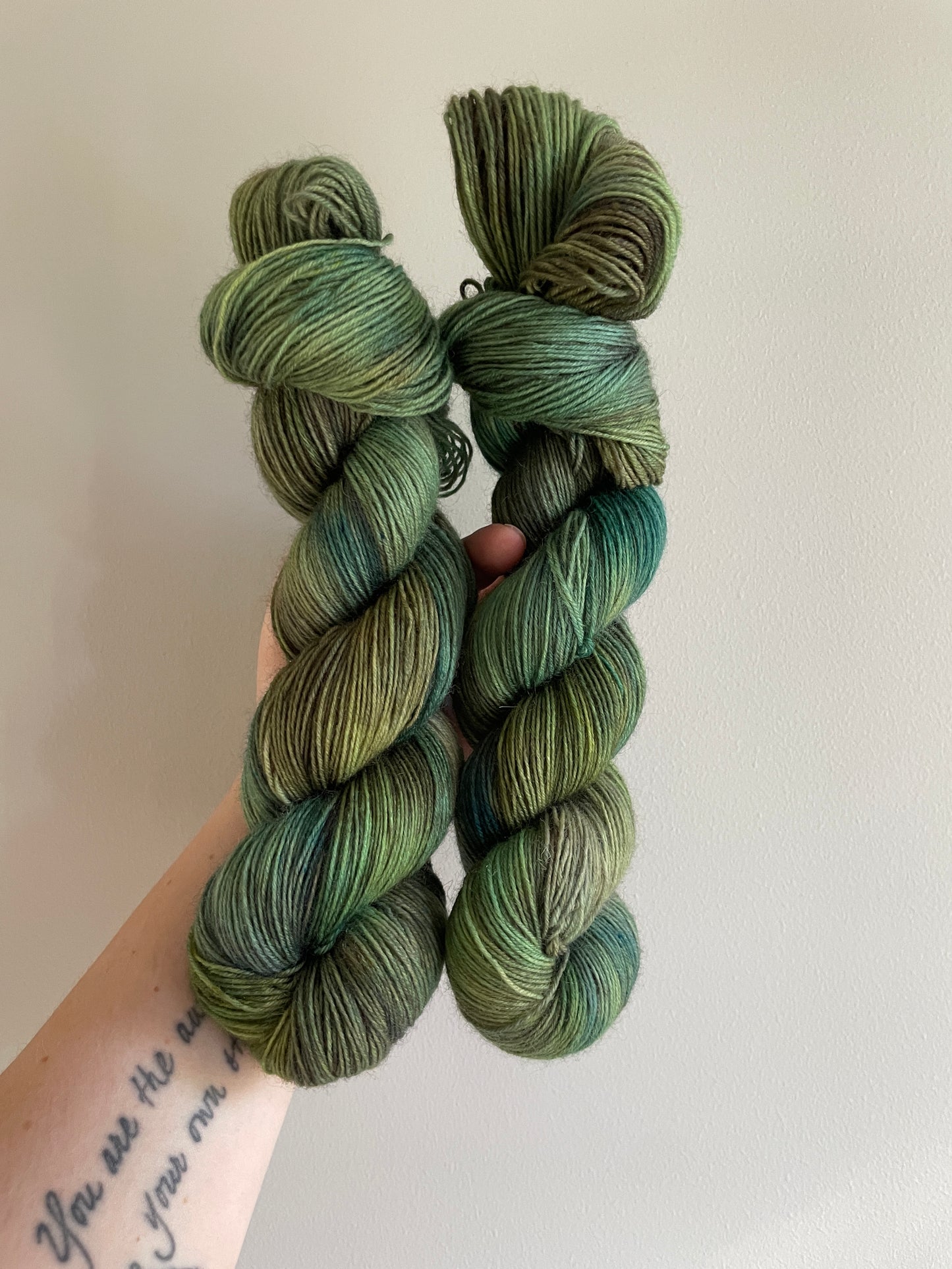Sockset: SockaTunn 100+20g "Grönska”