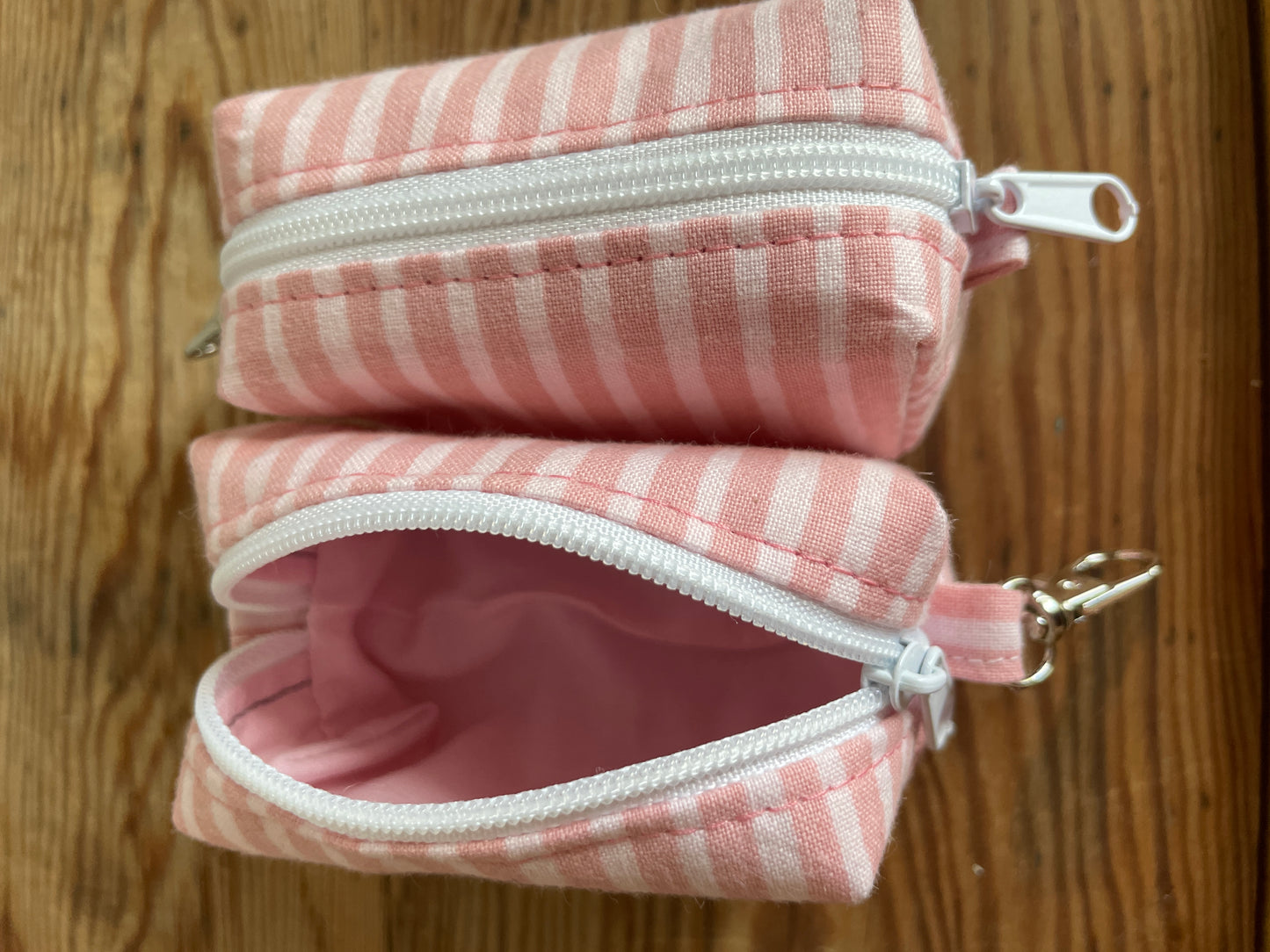 Necessär boxy mini MINI- ”Rosa randig”