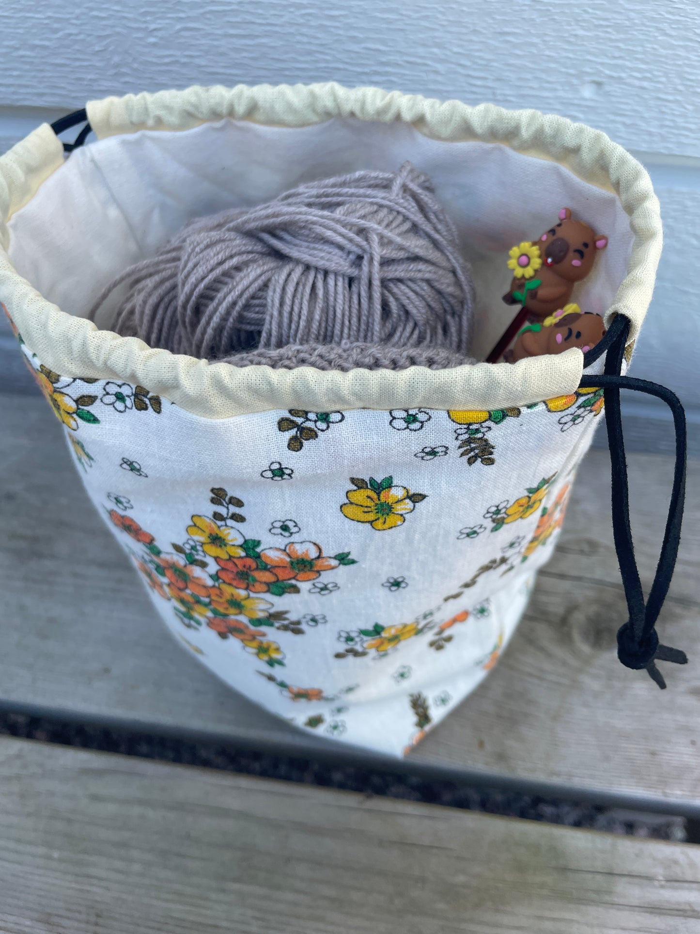 Projektpåse liten - ”Blomster”