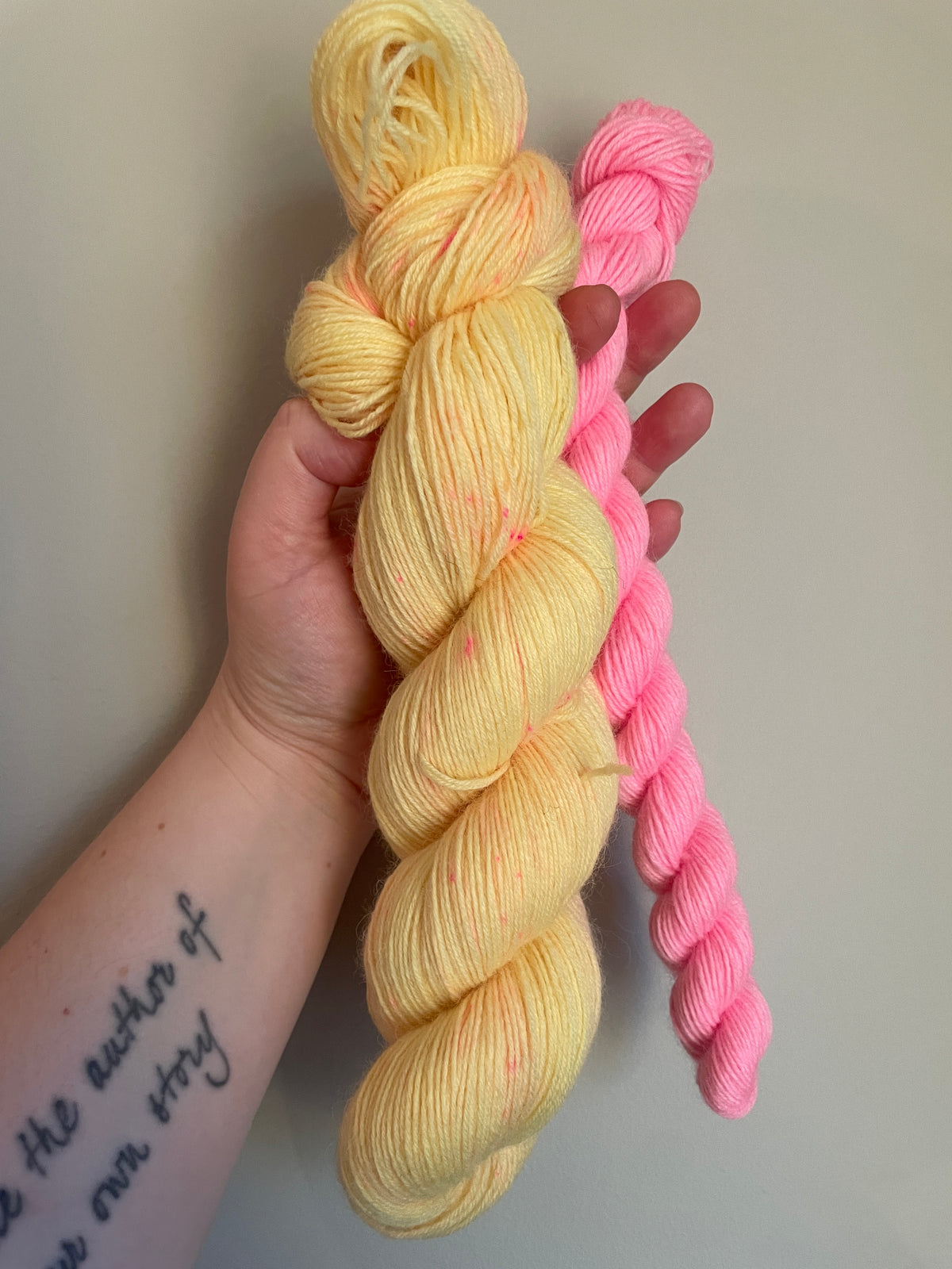 Sockset: SockaTunn 100+20g "Lemonad”