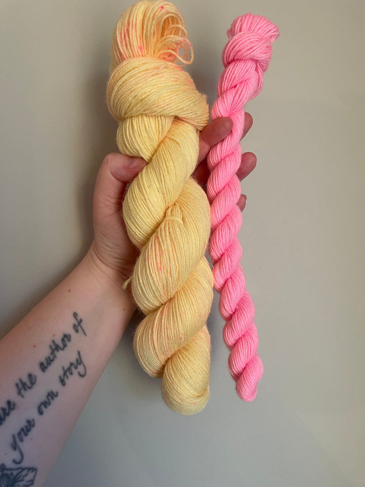 Sockset: SockaTunn 100+20g "Lemonad”