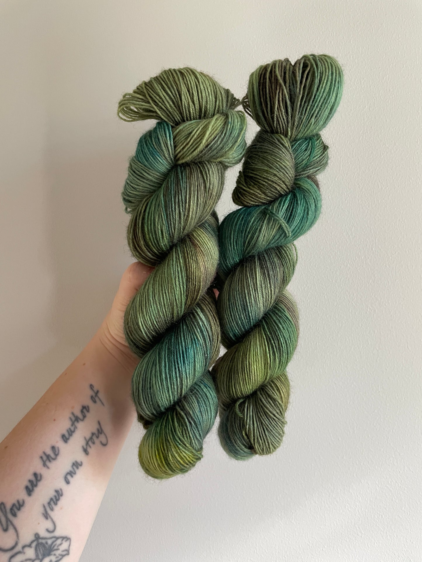 Sockset: SockaTunn 100+20g "Grönska”