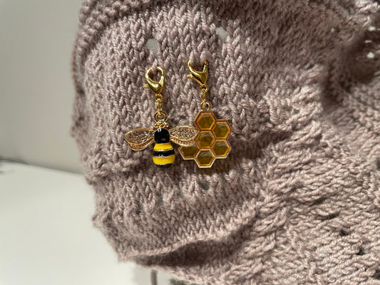 Stickmarkör ”Honungsbi”
