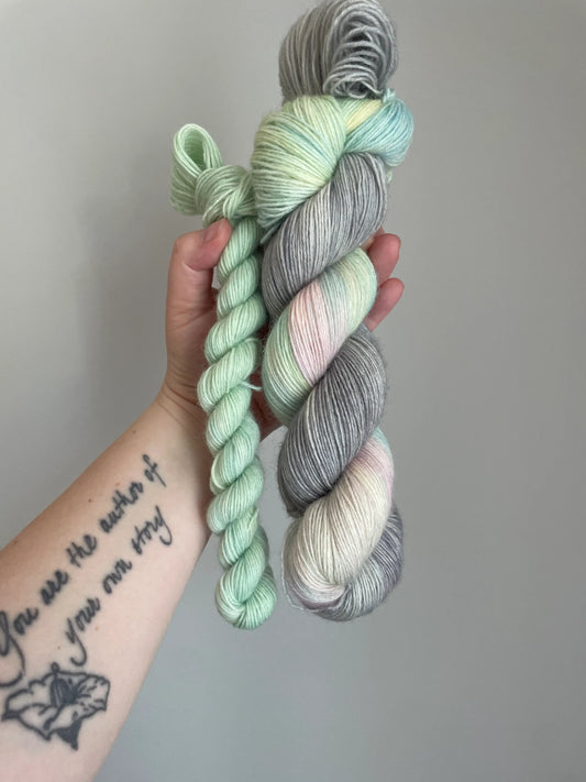 Sockset: SockaTunn 100+20g "Vårdis"