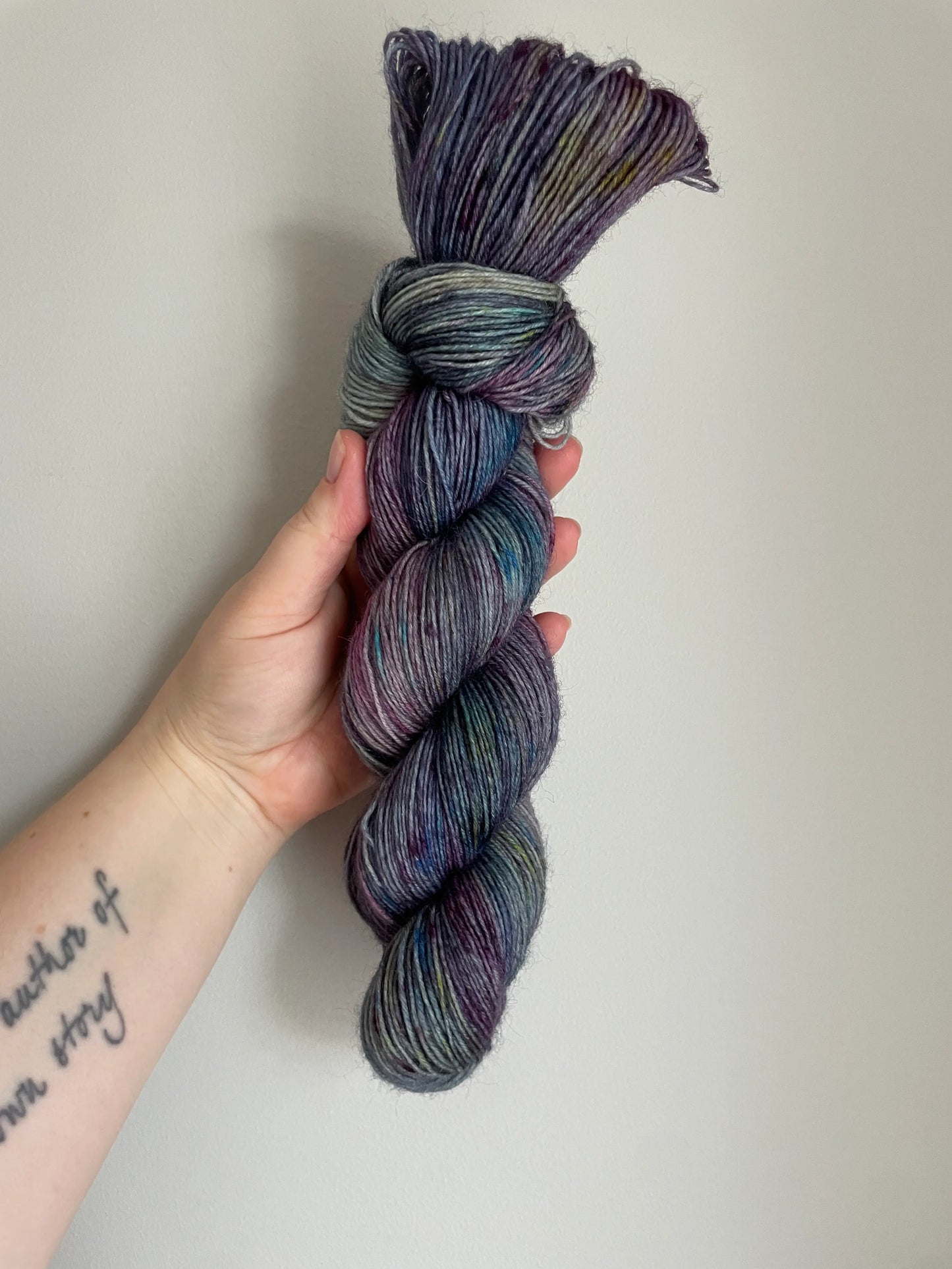 Sockset: SockaTunn 100+20g "Nattviol"