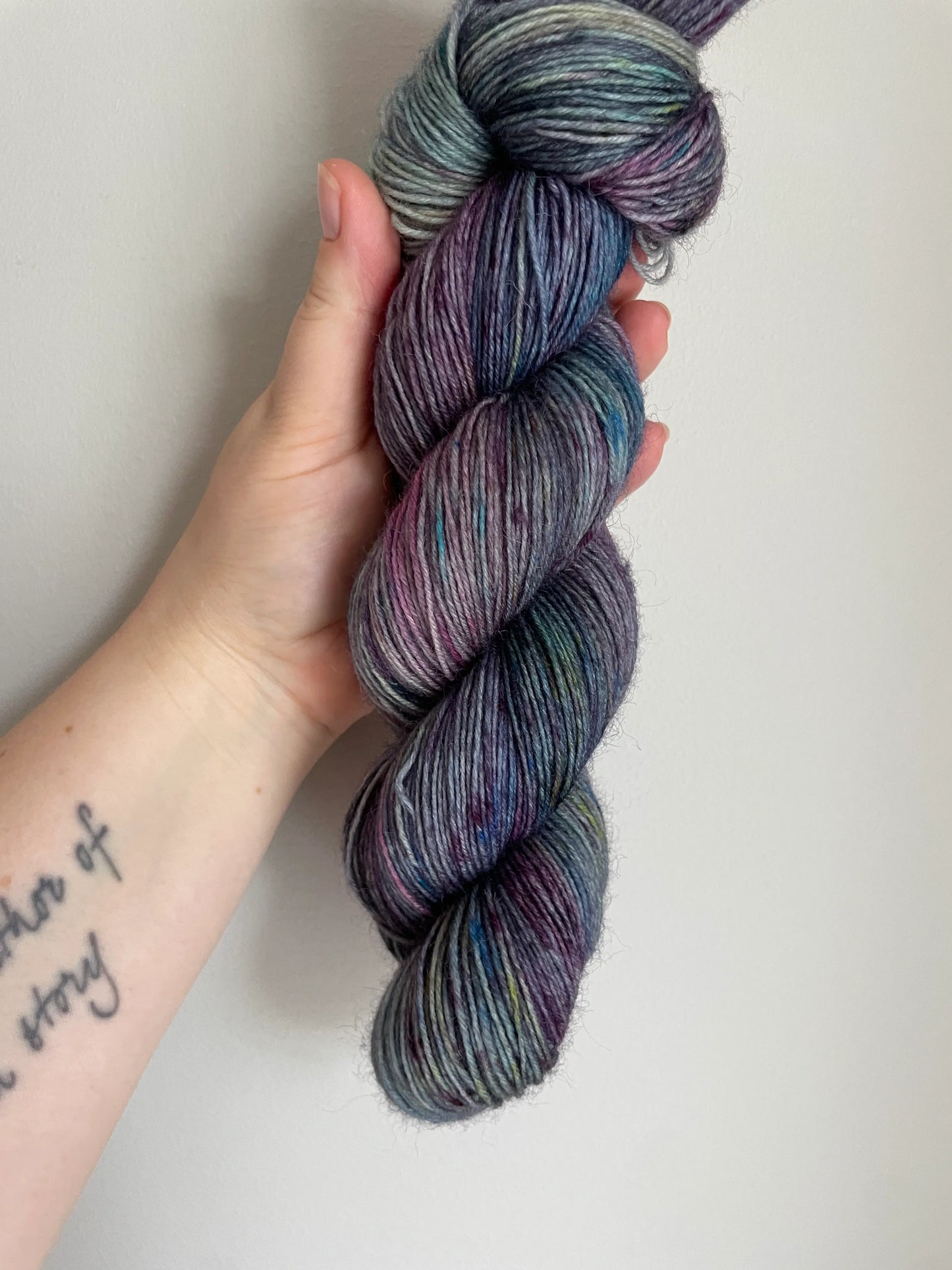 Sockset: SockaTunn 100+20g "Nattviol"