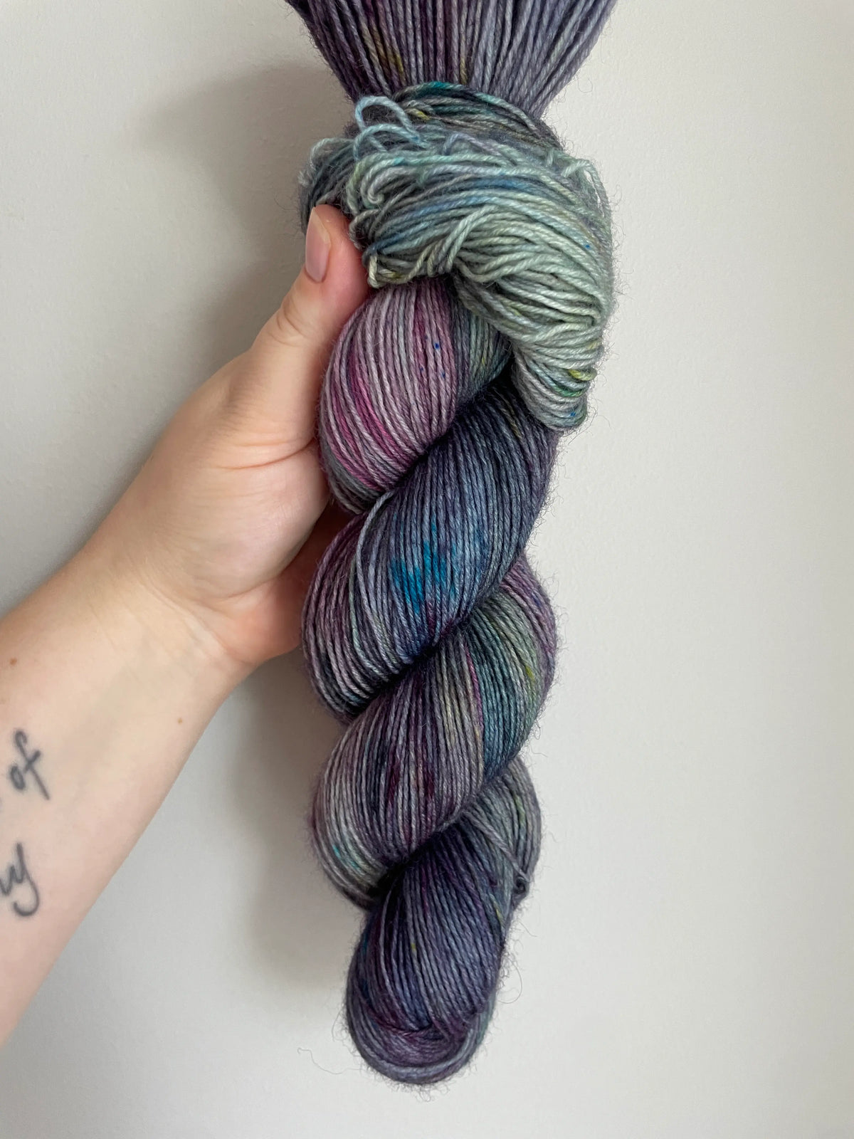 Sockset: SockaTunn 100+20g "Nattviol"