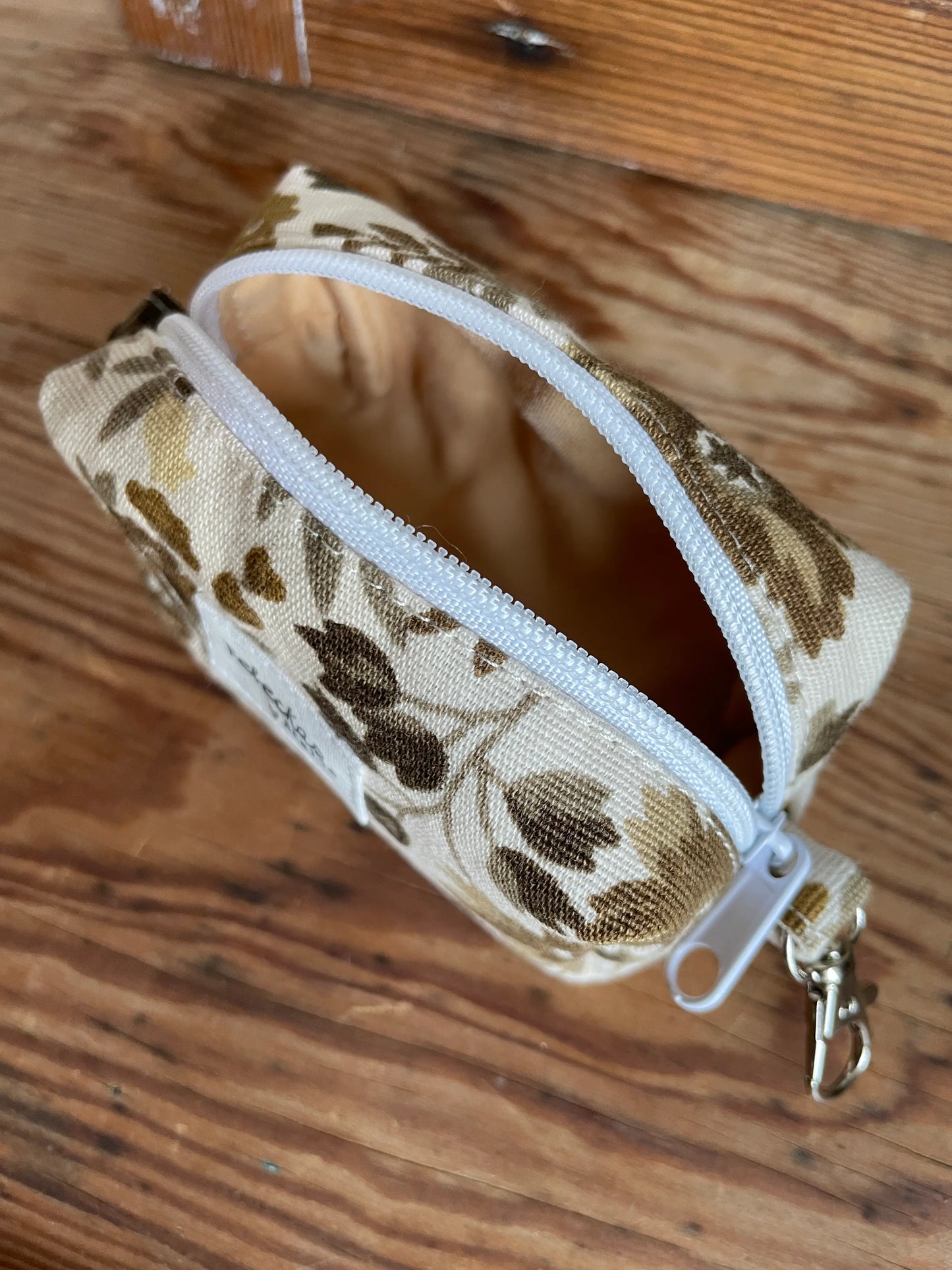 Necessär boxy mini MINI- ”Brun blomster”