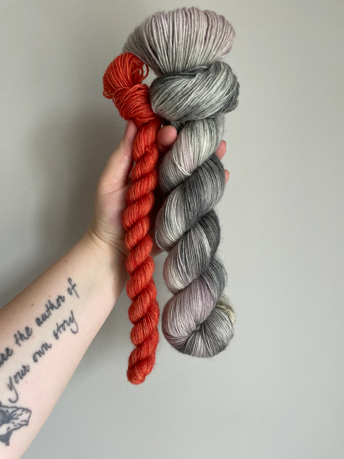 Sockset: SockaTunn 100+20g "Aska & Glöd"
